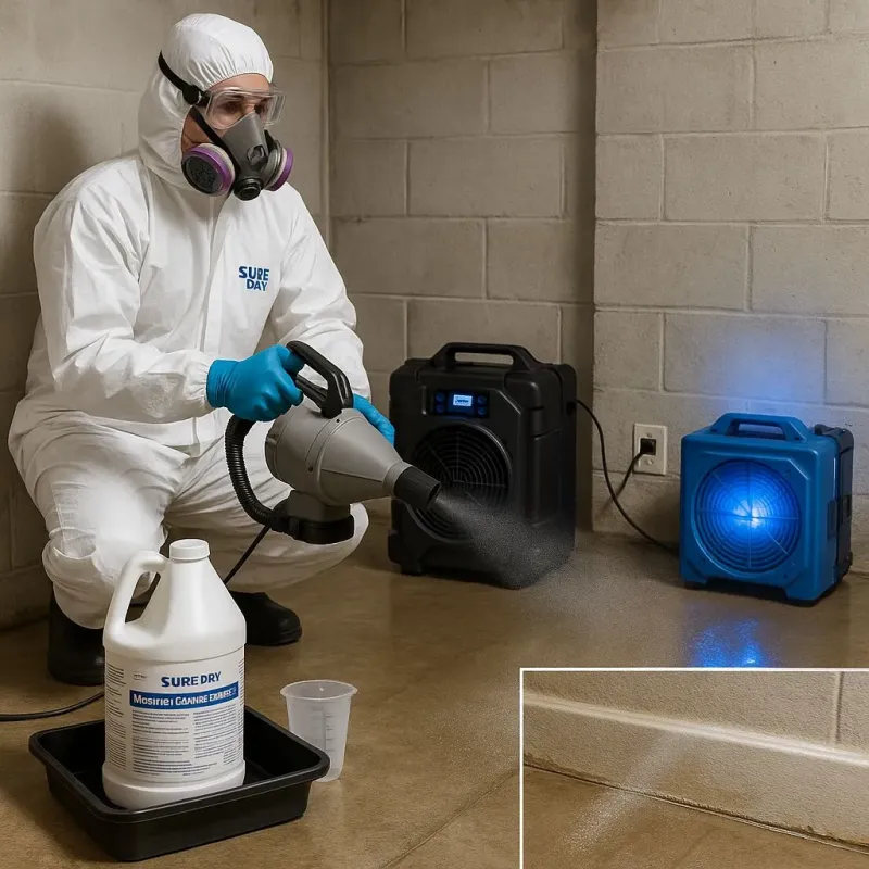 Sanitization and Odor Removal process in Tequesta, FL