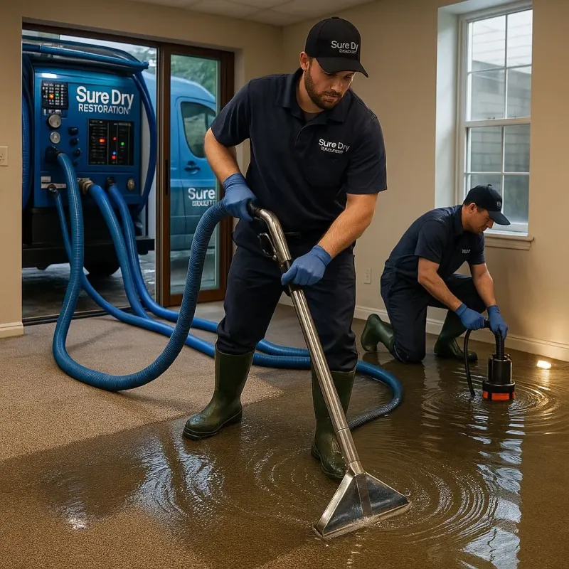 Water Extraction and Removal process in Tequesta, FL